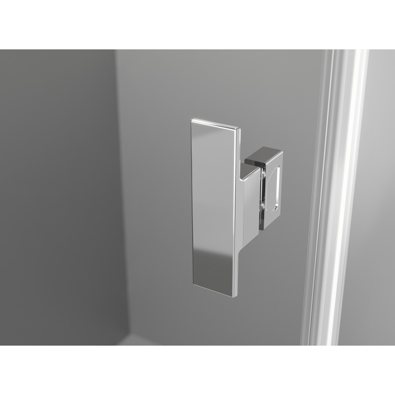 Mexen Mist-B отваряща се душ кабина 70 x 100 см, прозрачна, хром - 8A2T-070-100-01-00