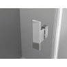 Mexen Mist-B душ кабина с панти 80 x 100 см, прозрачна, хром - 8A2T-080-100-01-00