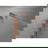 Mexen Mist-F T сгъваема душ кабина дясна 70 x 100 см, прозрачна, матирана мед - 8A6T-070-100-65-00-P