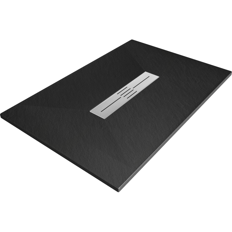 Ректангуларно душово корито Mexen Toro SMC 110 x 70 cm, черно - 43707011