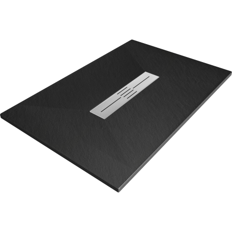 Ректангуларно душово корито Mexen Toro SMC 110 x 70 cm, черно - 43707011