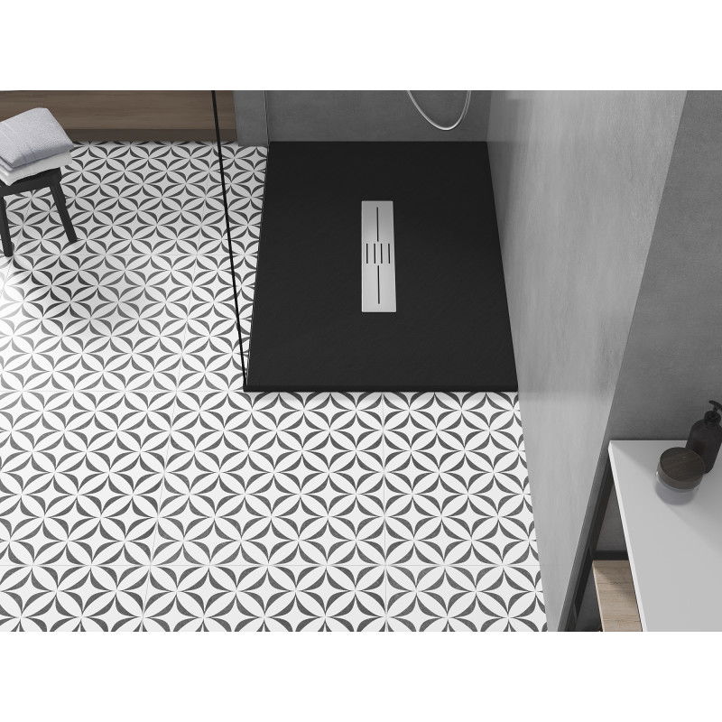 Mexen Toro правоъгълно корито SMC 140 x 70 см, черно - 43707014