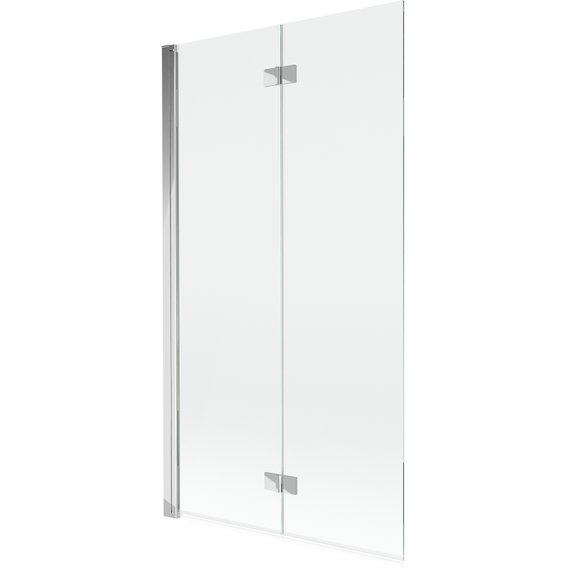 Mexen Mist параван за вана 2-крилен ляв 100 x 150 см, прозрачен, хром - 8A9-100-002-01-00-L