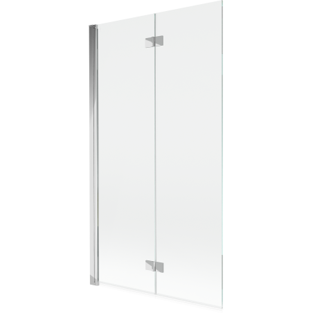 Mexen Mist параван за вана 2-крилен ляв 100 x 150 см, прозрачен, хром - 8A9-100-002-01-00-L