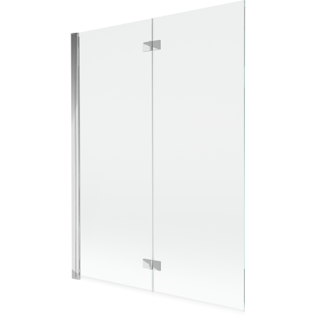 Mexen Mist параван за вана 2-крила ляв 130 x 150 см, прозрачен, хром - 8A9-130-002-01-00-L
