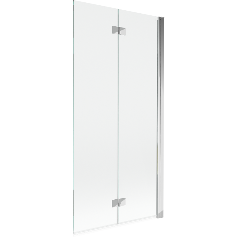 Mexen Mist параван за вана, 2-крилен десен 90 x 150 см, прозрачeн, хром - 8A9-090-002-01-00-P