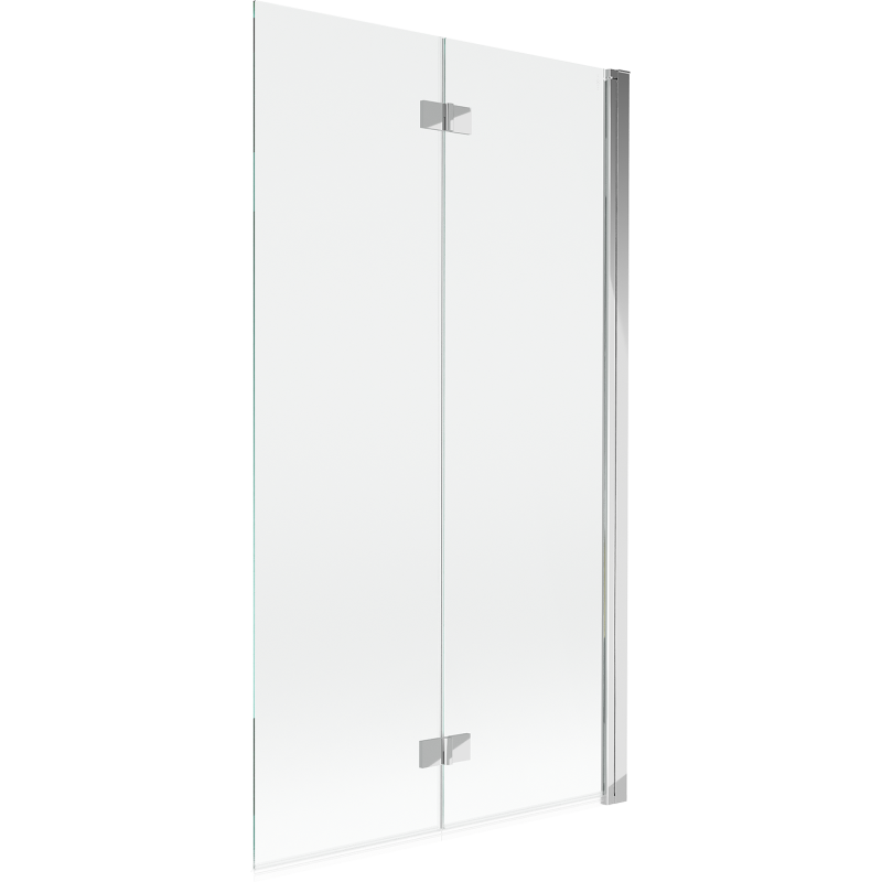Mexen Mist двукрилен десен параван за баня 100 x 150 cm, прозрачен, хром - 8A9-100-002-01-00-P