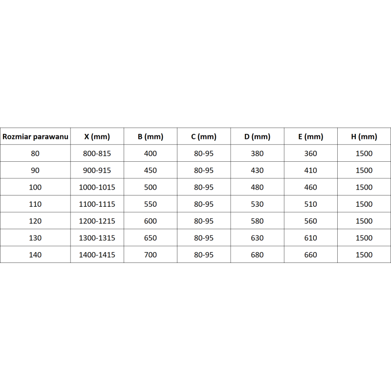 Mexen Mist двукрилен параван за вана десен 100 x 150 cm, черна рамка, черен - 8A9-100-002-70-70-P