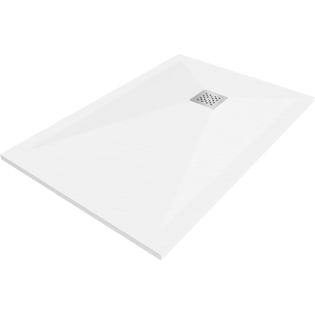 Mexen Stone+ Правоъгълна композитна душ кабина 80 x 70 см, бяла - 44107080