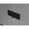 Mexen Mist-F Duo сгъваема душ кабина 120 x 90 см, прозрачна, черна - 8A6-120L-090P-70-00