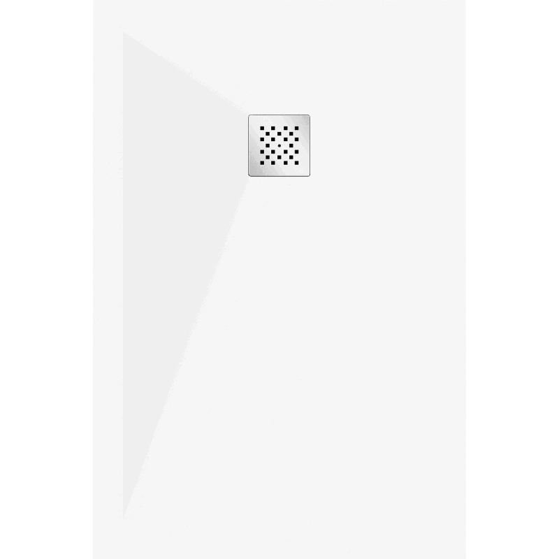 Mexen Stone+ композитен правоъгълен душ корито 90 x 80 cm, бял - 44108090