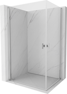Мексен Mist-B Duo отваряща се душ кабина 85 x 80 см, прозрачна, хром - 8A2-085-080-01-00