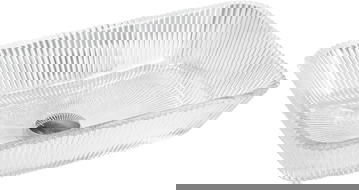 Mexen Tiva стъклена умивалник за монтаж върху плот 46 x 33 cm, прозрачна - 24184600