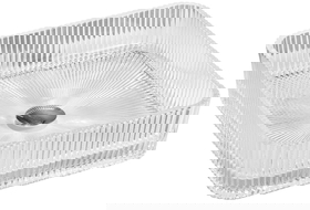Mexen Nira стъклена умивалник за поставяне на плот 39 x 39 см, прозрачен - 24203900