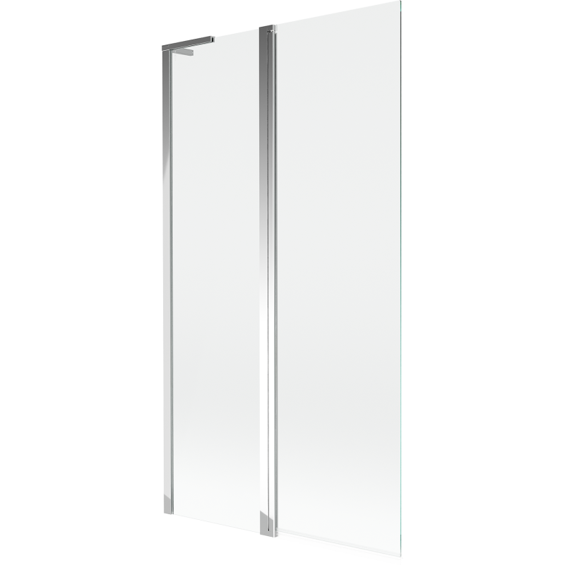 Mexen Mist L параван за вана с 2 крила 100 x 150 см, прозрачен, хром - 8A9L-100-011-01-00