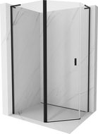 Mexen Mist L петоъгълна асиметрична душ кабина с отваряща се врата 100 x 80 см,