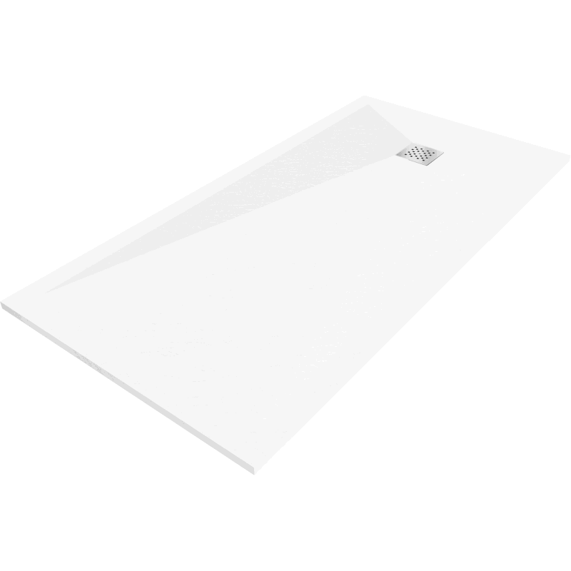 Mexen Stone+ композитен душ-под на правоъгълна форма 160 x 80 см, бял - 44108016