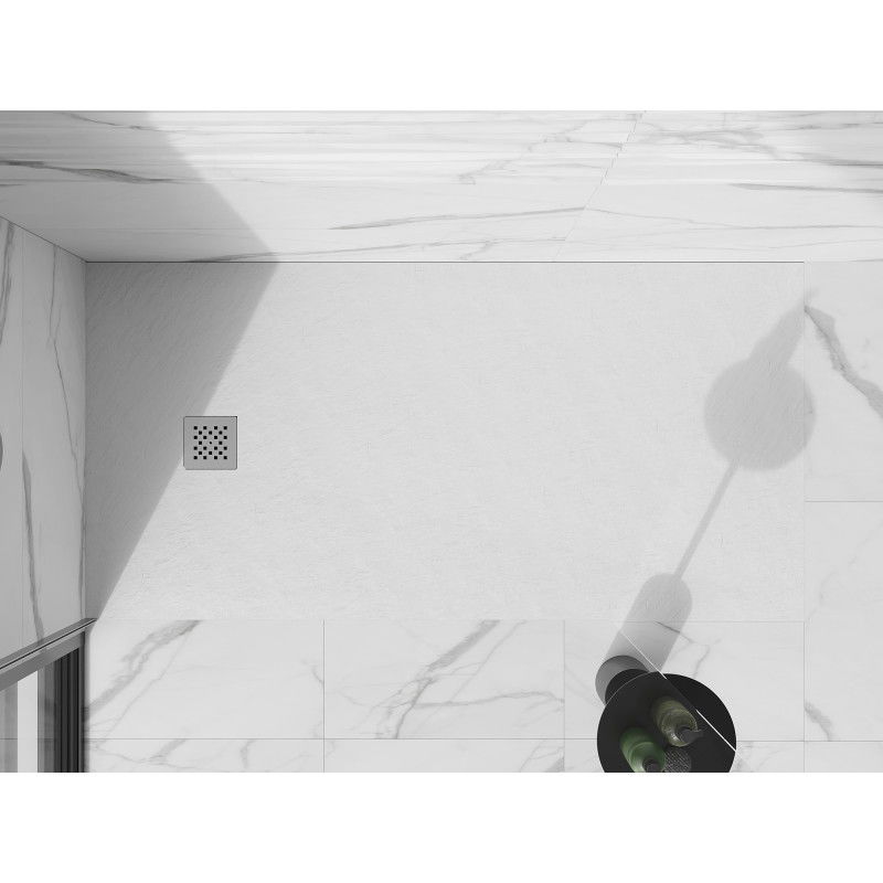 Mexen Stone+ правоъгълно композитно корито 160 x 80 см, бяло - 44108016