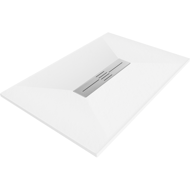Правоъгълно корито Mexen Toro SMC 130 x 90 cm, бял - 43109013