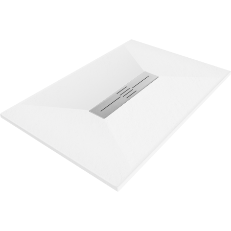Правоъгълно корито Mexen Toro SMC 130 x 90 cm, бял - 43109013