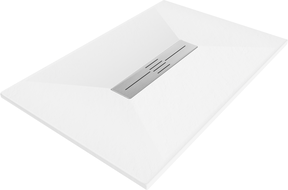 Правоъгълно корито Mexen Toro SMC 130 x 90 cm, бял - 43109013