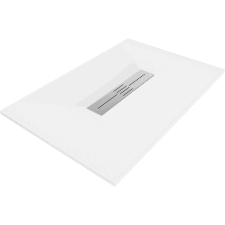 Правоъгълен поддушов басейн Mexen Toro SMC 120 x 90 cm, бял - 43109012