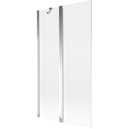 Mexen Mist параван за вана 2-крилен 100 x 150 см, прозрачен, хром - 8A9-100-011-01-00