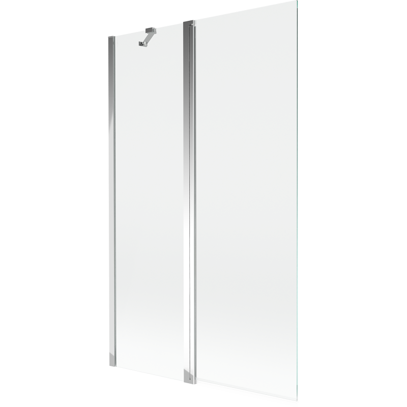 Mexen Mist двукрилен параван за вана 110 x 150 см, прозрачен, хром - 8A9-110-011-01-00