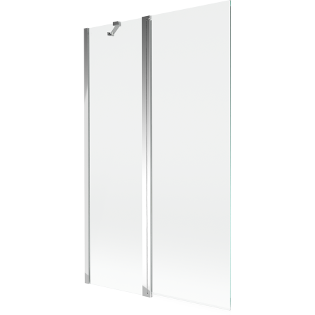 Mexen Mist двукрилен параван за вана 110 x 150 см, прозрачен, хром - 8A9-110-011-01-00