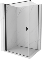 Mexen Mist-B кабина за душ с врата 70 x 90 см, прозрачна, черна - 8A2T-070-090-70-00