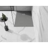 Mexen Stone+ композитен душ кабина правоъгълен 90 x 70 см, сив-бетон - 44617090