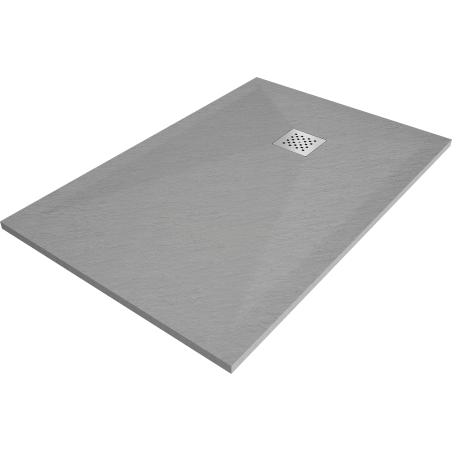 Mexen Stone+ правоъгълен композитен душ коритo 120 x 70 см, сиво-бетон - 44617012