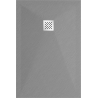 Mexen Stone+ правоъгълен композитен поддушов корито 90 x 80 cm, сиво-бетон