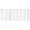 Mexen Mist врати за душ кабина отваряеми 85 см, прозрачни, хром - 8A7-085-000-01-00