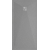 Mexen Stone+ правоъгълно композитно корито 200 x 80 см, сиво-бетон - 44618020