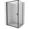 Mexen Mist-B душ кабина отваряема лява 70 x 90 см, черна рамка, черно - 8A2T-070-090-70-70-L