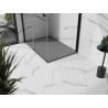 Mexen Stone+ композитен душ кабина правоъгълна 120 x 100 см, сив-бетон - 44611012