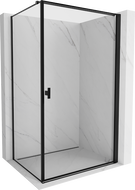 Mexen Mist-B  душ кабина, дясна врата 70 x 120 см, черна рамка, черна - 8A2T-070-120-70-70-P