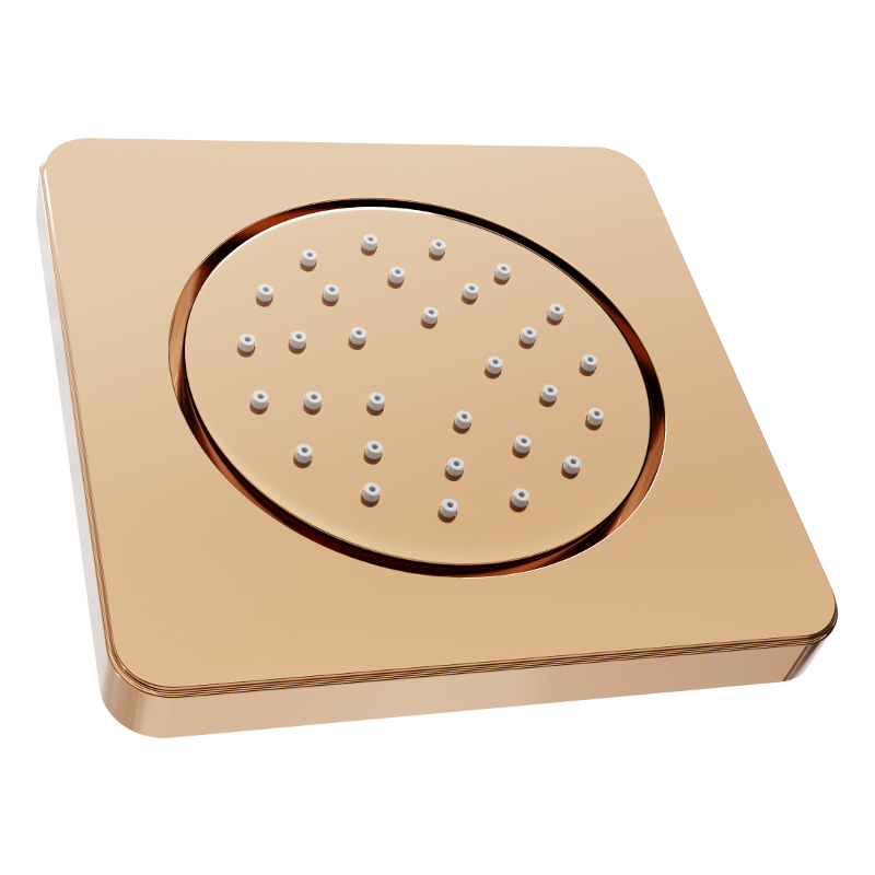 Mexen странична вградена душа, розово злато - 79366-60