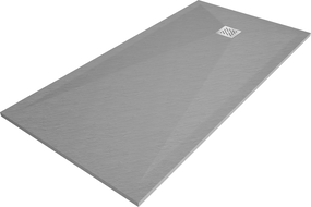Mexen Stone+ правоъгълно композитно корито за душ 160 x 100 см, сиво-бетон - 44611016