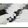 Mexen Stone+ композитен правоугълен подиум 80 x 70 см, черен - 44707080