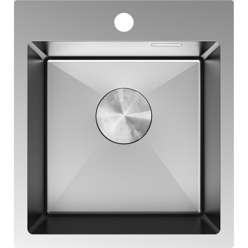 Mexen Solix стоманена мивка с 1 камера 400 x 450 мм, инокс - 6401401000-01