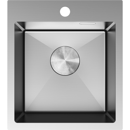 Mexen Solix стоманена мивка с 1 камера 400 x 450 мм, инокс - 6401401000-01
