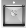 Mexen Solix стоманена мивка с 1 камера 400 x 450 мм, инокс - 6401401000-01