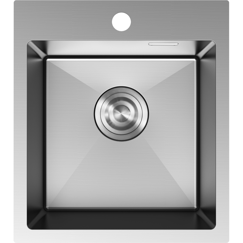 Mexen Solix стоманена мивка с 1 камера 400 x 450 мм, инокс - 6401401000-01