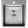 Mexen Solix стоманена мивка с 1 отделение 400 x 450 мм, инокс HC - 6401401000-01HC