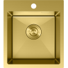 Mexen Solix стоманена мивка с 1 отделение 400 x 450 мм, златна - 6401401000-55
