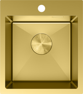 Mexen Solix стоманена мивка с 1 отделение 400 x 450 мм, златна - 6401401000-55