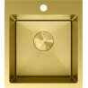 Mexen Solix мивка от неръждаема стомана с 1 отделение 400 x 450 мм, златист HC - 6401401000-55HC