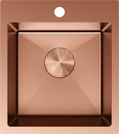 Mexen Solix стоманена мивка с една камера 400 x 450 мм, мед - 6401401000-65